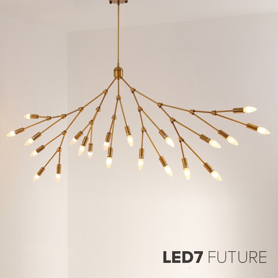 Loft Industry Modern - Brass Tree